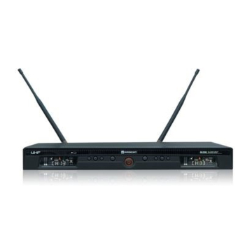RELACART MIKROFON BEZPRZEWODOWY ODBIORNIK PODWÓJNY UR-230D + 2X MIKROFON POWIERZCHNIOWY UB-222