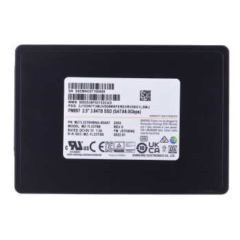Dysk SSD Samsung PM897 3.84TB SATA 2.5" MZ7L33T8HBNA-00A07 (DWPD 3)