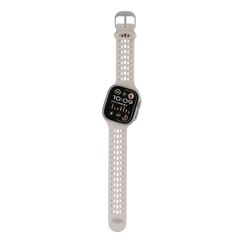 Decoded Silicone Ares O Band - silikonowy pasek do Apple Watch 44/46/49 mm (clay)