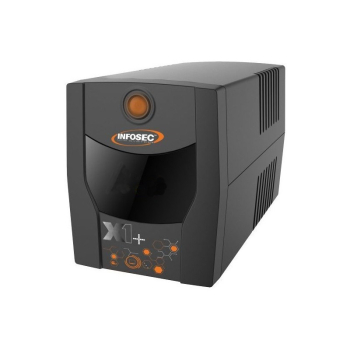 INFOSEC ZASILACZ AWARYJNY UPS X1+ 500, 500VA, 300W, 2X FR/SCHUKO