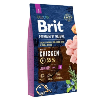 BRIT Premium by Nature Chicken Small Junior - sucha karma dla psa - 3 kg