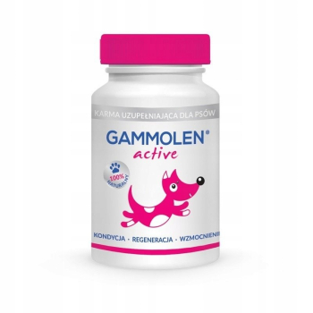 GAMMOLEN Active Suplement dla psów aktywnych 90kaps