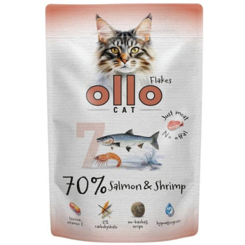 Ollo saszetka nr 7 kot Łosoś Krewetki 85 g