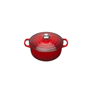 Garnek Le Creuset Signature apvalus 20 cm czerwony