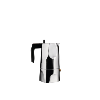 Alessi MT18/3 ręczny ekspres do kawy Kawiarka moka Aluminium