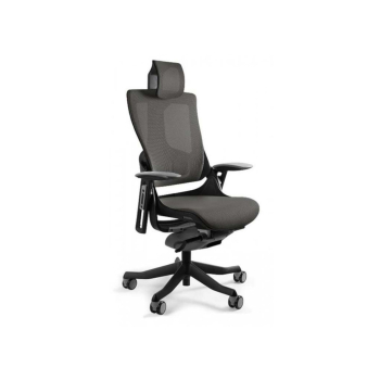 Fotel biurowy Wau 2 NW41 siatka charcoal/czarny