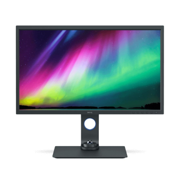 BenQ SW321C monitor komputerowy 81,3 cm (32") 3840 x 2160 px 4K Ultra HD LED Szary
