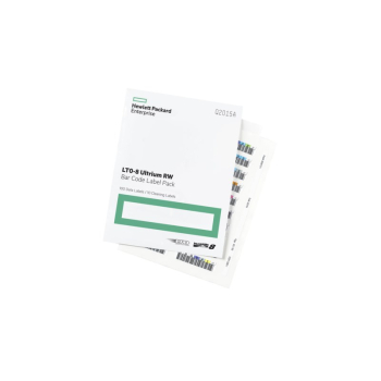 HPE LTO-8 Ultrium barcode label pack (x100)