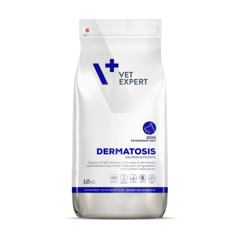 VetExpert Veterinary Diet Dermatosis dog Salmon&Potato 12kg