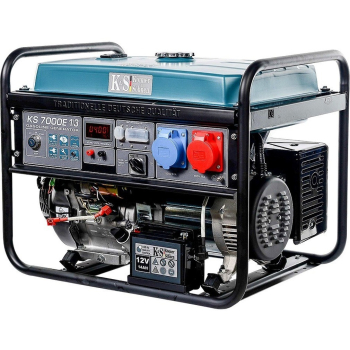 KÖNNER & SÖHNEN AGREGAT/GENERATOR BENZYNOWY 5,0kW 230/400V ROZRUCH ELEKTRYCZNY AVR VST KS7000E-1/3