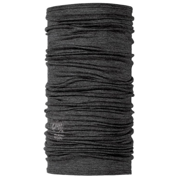 BUFF Chusta wielofunkcyjna MERINO LIGHTWEIGHT dla dorosłych SOLID GREY