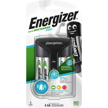 ENERGIZER ŁADOWARKA PRO+4AA ACU HR6 POW+ 2000mAh