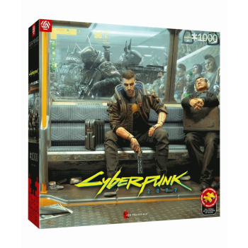Puzzle Good Loot Gaming: Cyberpunk 2077 - Metro, 1000 elementów
