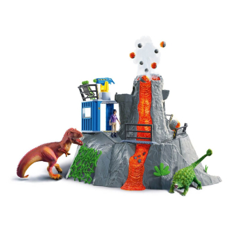 Schleich 42564 Obóz bazowy wielkiej wyprawy na wulkan Dinosaurs