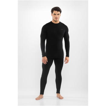 Bielizna męska VIKING Meriboo Man Set Merino czarna M