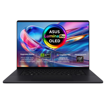 ASUS ProArt P16 H7606WR-SE058X Ryzen AI 9 HX 370 16.0"4K 120Hz 1600nits AR LBL 32GB LPDDR5X SSD1TB  GeForce RTX 5070 Ti 12GB CamFHD 90WHrs W11Pro Alum