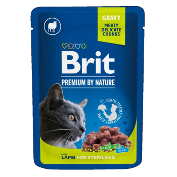 Brit Premium By Nature Lamb for Sterilized 100g