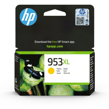 Tusz HP żółty HP 953XL, HP953XL=F6U18AE, 1600 str.,20 ml.