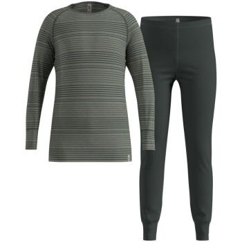 Bielizna termoaktywna - zestaw Odlo Set long ACTIVE WARM SET roz. 152cm Szara