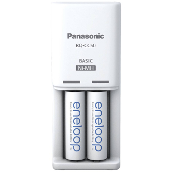ŁADOWARKA PANASONIC COMPACT + 2x AA ENELOOP 2000 mAh