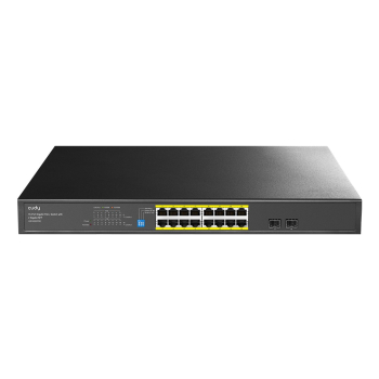 Cudy GS1020PS2 łącza sieciowe Gigabit Ethernet (10/100/1000) Obsługa PoE Czarny