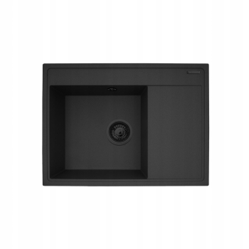 Zlewozmywak PYRAMIS CAMEA (68x50) 1B 1D L Black Edi