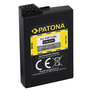 Bateria PATONA do konsoli Sony Playstation Portable Lite Slim i Lite PSP2000 PSP 3000 Brite PSP3004 (2. generacja) PSP-S110