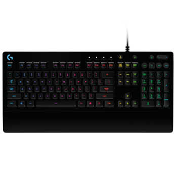Klawiatura Logitech  920-008093 (mechaniczna; USB 2.0; (US); kolor czarny)