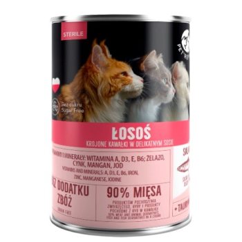 PetRepublic dla kota (sterill) z łososiem 400 g