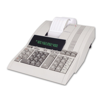 Olympia Tischrechner CPD 5212   +Drucker               weiss