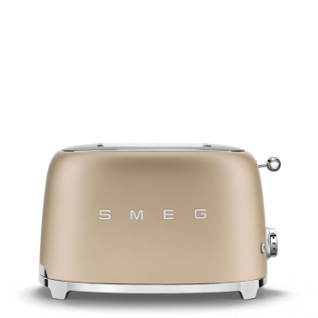 Smeg TSF01CHMEU toster 6 2 kaw. 950 W Szampański