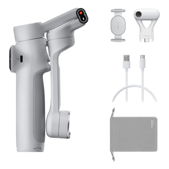 Insta360 Flow 2 AI Tracker Bundle (Stone Gray) - gimbal z modułem śledzenia AI