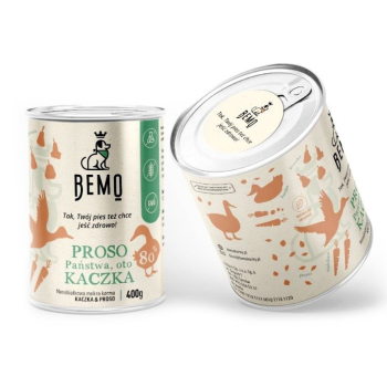 Bemo PROSO Państwa, oto KACZKA! Mokra karma dla psa 400g