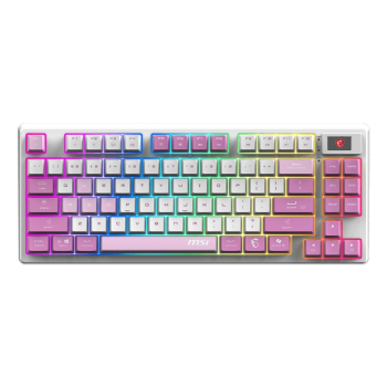 Klawiatura gamingowa VIOLET US/FORGE GK600 TKL W VIOLET MSI