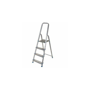AWTOOLS drabina aluminiowa wolnostojąca 4 stopnie, 150 kg