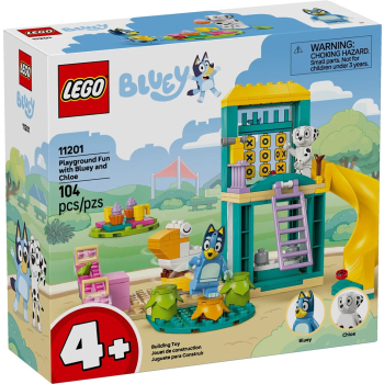 LEGO Bluey 11201 Blue i Łatko na placu zabaw