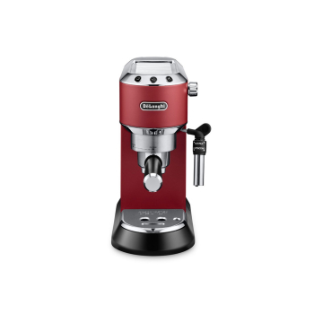 Ekspres kolbowy DeLonghi Dedica Style EC 685.R (1300W; kolor czerwony) (WYPRZEDAŻ)
