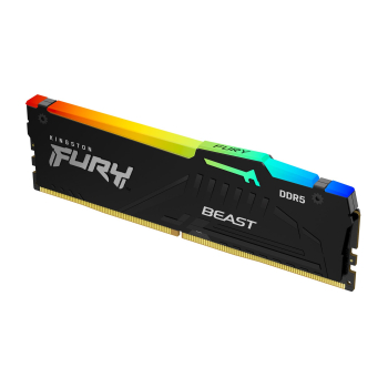 Kingston Technology FURY Beast RGB moduł pamięci 16 GB 1 x 16 GB DDR5 5200 MT/s