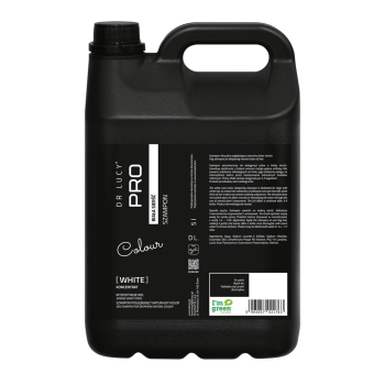 DR LUCY - PRO WHITE 5 L - SZAMPON DLA PSÓW O BIAŁEJ I JASNEJ SIERŚCI