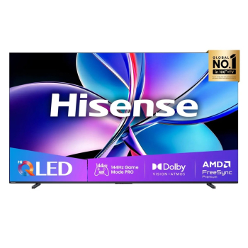 Telewizor Hisense 100E7Q Pro QLED 100" 4K Ultra HD 144Hz VIDAA Dolby Atmos Czarny