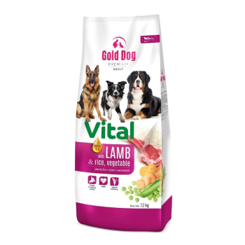 Gold Dog Vital Premium Lamb & Rice 12kg