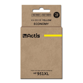 Actis KH-951YR Tusz (zamiennik HP 951XL CN048AE; Standard; 25 ml; żółty)