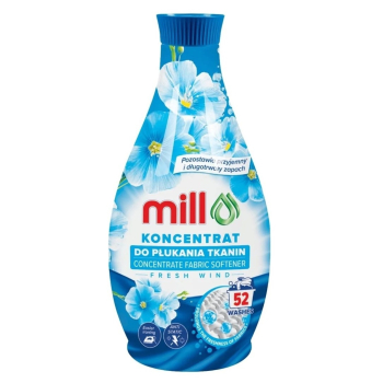 MILL Koncentrat do płukania tkanin FRESH WIND 1,3L 48 płukań (opak.zb 9 szt.)
