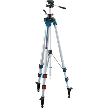 Bosch BT 250 Professional statyw Poziomice laserowe 3 x noga Niebieski, Biały