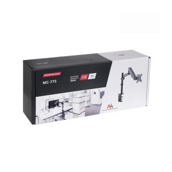 Uchwyt biurkowy do monitora Maclean MC-775 (biurkowy; 17" - 32"; max. 8kg)