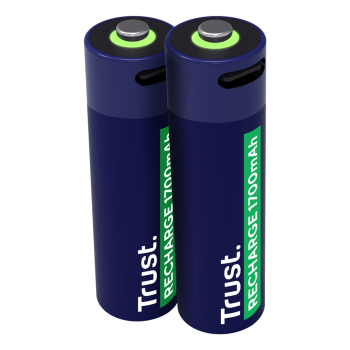 Baterie AA Trust USB-C RECHARGEABLE BATTERIES 2P