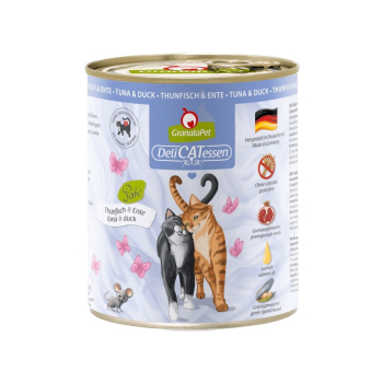 GranataPet DeliCatessen tuńczyk i kaczka karma mokra dla kota 800g