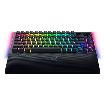 Klawiatura mechaniczna Razer | BlackWidow V4 Pro 75% | Mechanical Gaming Keyboard | 4K Hz Wireless | US | Black | Orange Tactile Switches Gen-3 | Wire