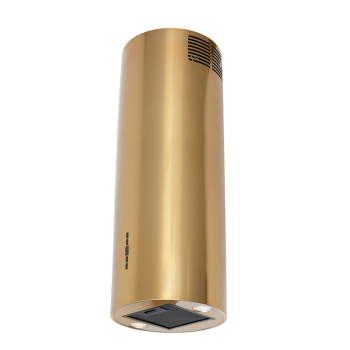 Okap wyspowy tuba MAAN Elba 2 39 złoty połysk