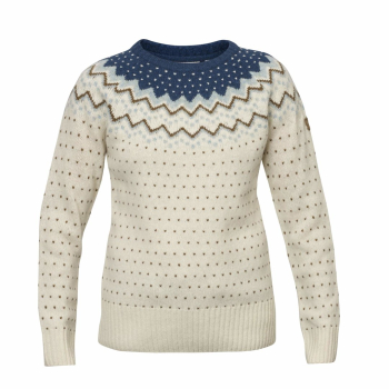 Sweter damski Fjallraven Ovik Knit Sweater - glacier green, rozmiar: m